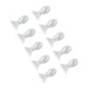 10pcs Hearing Amplifier Dome Silicone Ear Tip Earplug Replacement Accessory