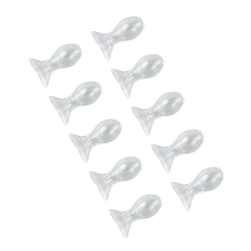 10pcs Hearing Amplifier Dome Silicone Ear Tip Earplug Replacement Accessory