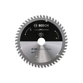 Bosch 1 x Pro aluminium circular saw blade for cordless hand-held circular saws (for aluminium, non-ferrous metals, diameter mm, professional accessories, hand circular saw)