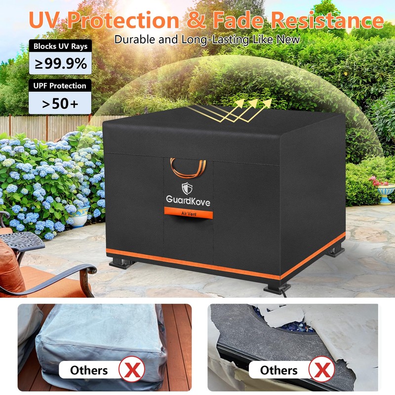[2025 Upgraded 1000D Heavy Duty Fabric] 32”L x 32”W x