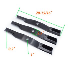 3 Pack Lawn Mower Blades For Landpride 60" 890-171C 890-204C FDR2560 FDR1560 FDR1660 FD2560 AMF4014 AFM4214 AT2560 AT2660