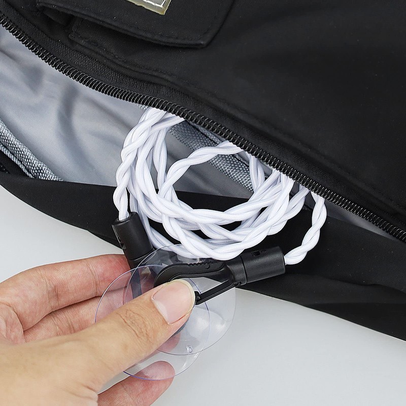 SZCXDKJ 2Pack Travel Clothes Washing Line, Extendable Travel Clothes Line