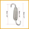 Partuto 4 Pcs 55mm 2.17" Motorcycle Muffler Exhaust Pipe Spring