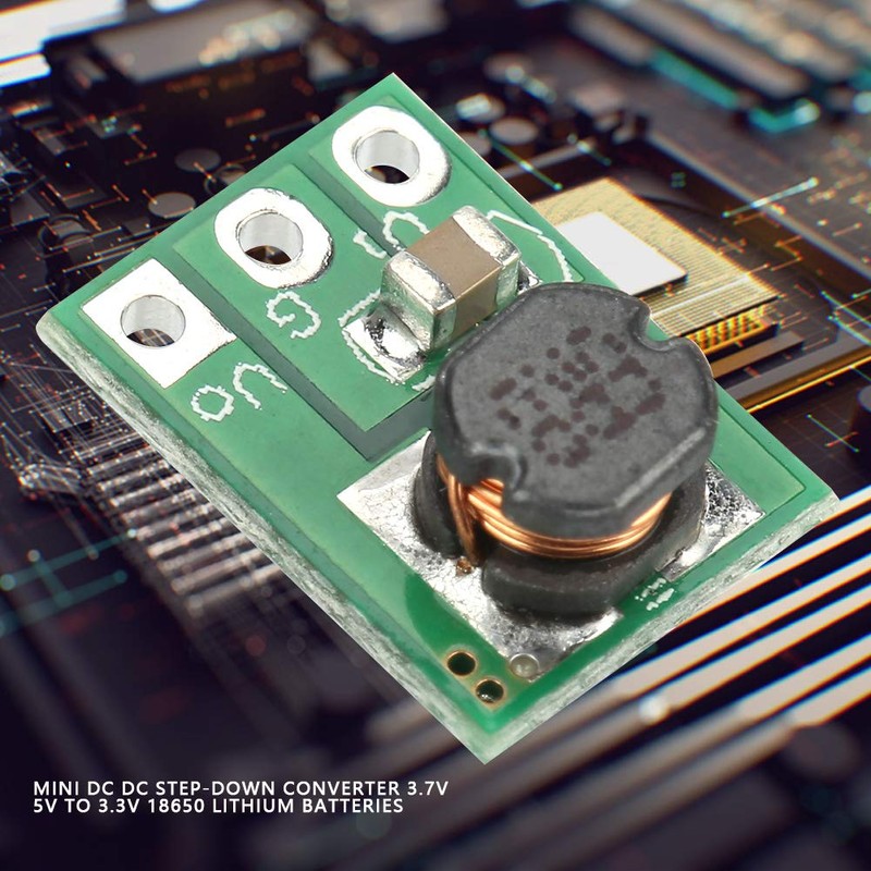 Mini DC DC 3 7V 5V to 3 3V Step