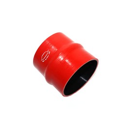 LTI Universal (102mm) 4" ID Straight Hump Coupler Silicone Hose 4-Ply Reinforced High Performance 4" (102mm) Length (4" Red)