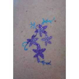 Celebration glitter tattoos kit 60 Tattoos - Water Proof DIYF