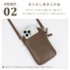 imeetu Smartphone Shoulder Pouch Women's Genuine Leather Mini Shoulder Bag