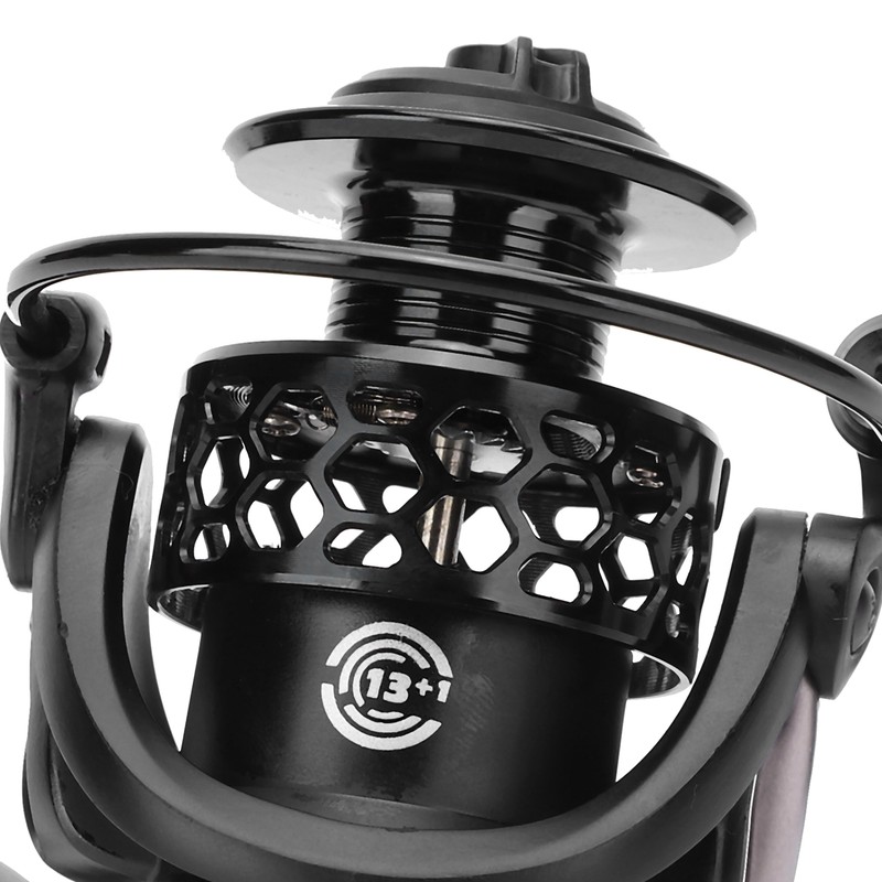 Spinning Reel 13+1 Bearings 5.0:1 Gear Ratio Left Right Interchangeable
