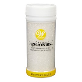 Wilton Sparkling Sugar Decorating Sprinkles, 8 oz., White