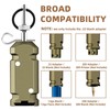 HAWKHONOR Perimeter Trip Alarm,12 Guage Camping Trip Wire Alarm Device,