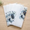 PONATIA 50PCS Vellum Jackets for 5x7 Invitation Cards- 135GSM Navy