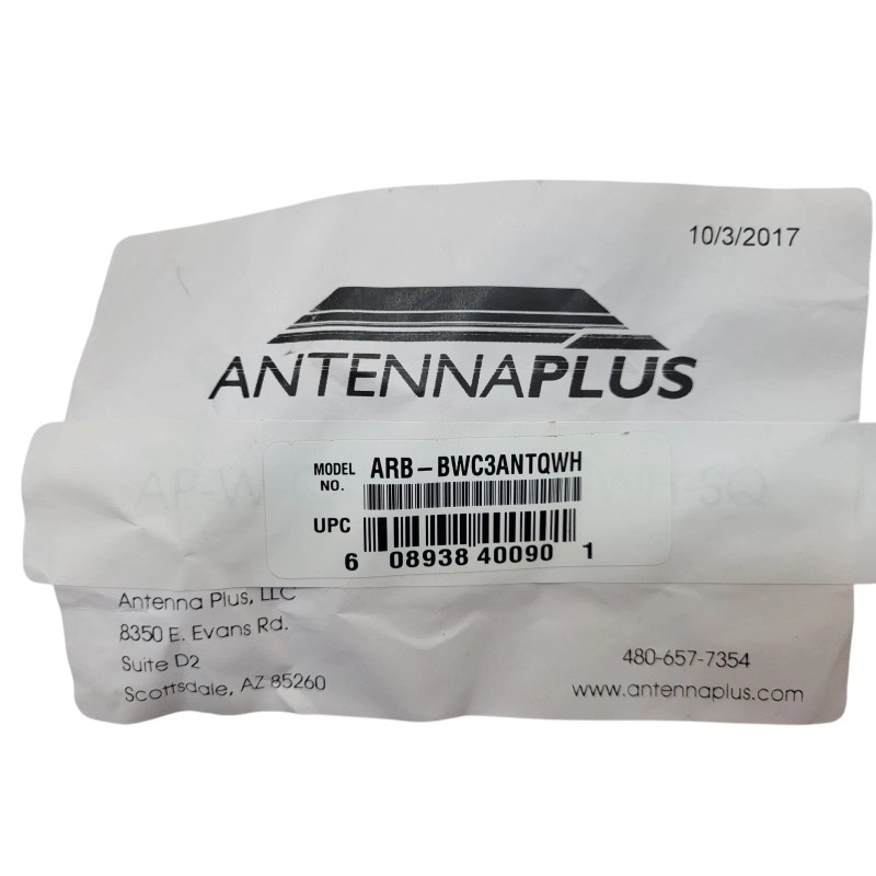 Panasonic Arbitrator ARB-BWC3ANTQWH Trigger Box Antenna - White NIP