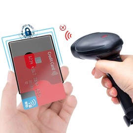 RAMTRIO TÜV-tested RFID blocker protective cover, pack of 6, security against data theft, card case and EC cards, bank cards, NFC protective covers, card protection case for credit cards, ID,