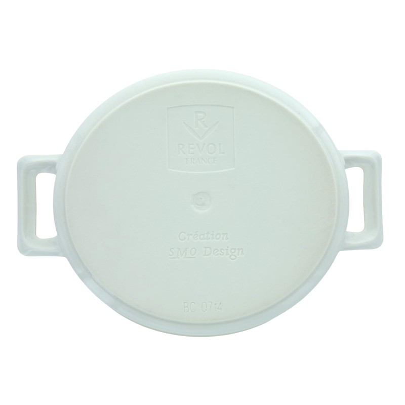 Revol Belle Cuisine BC0714-1 8.75 Ounce Oval Creme Brulee Dish