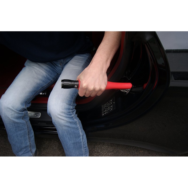 Car Entry and Exit Aid Red with Torch