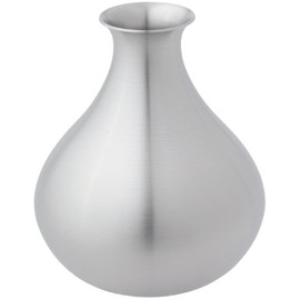 DANFORTH – Moonglow Decorative Flower Vase – Handcrafted Pewter Floral Vase for Home Décor and Weddings – Satin Finish – 4” High – Made in USA