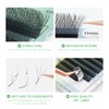 ANNAFRIS 3D Premade Fan W Shape Clover Eyelash Extensions 0.07