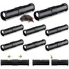 Qualirey 8 Pcs Adjustable Mole Traps for Lawns Gopher Trap