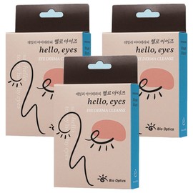 Hello Eyes Portable Eye Derma Cleanse Eye Remover 10p, 3 pcs, 3.4ml / 헬로아이즈 휴대용 아이더마 클렌즈 아이리무버 10p, 3개, 3.4ml