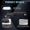 VANKUB 4 PCS LED Side Marker Lights for Dodge Challenger