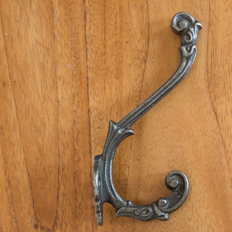 Antikas Vintage Coat Hook | Handmade Iron | 17 x