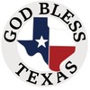 Lamatar1 Texas Souvenir Keychain Metalic (God Bless Texas Keychain)