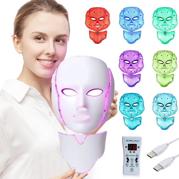 Does not apply Terapia de luz LED con mascarilla facial