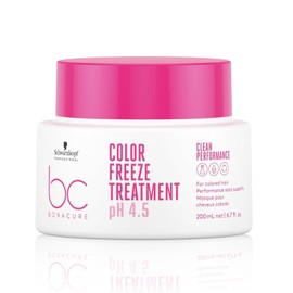 BONACURE Color Freeze Mascarilla pH 4.5, Cabello Teñido, Vegana 200 ml | Tratamiento cremoso que repara el cabello coloreado en profundidad. Devuelve el pH y sella el color duradero.