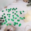GoldRock Clover Leaf Decoration Lucky Clover Confetti Green, Pack of