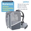 petisfam Ergonomic Design Pet Backpack Carrier for Medium Cats and