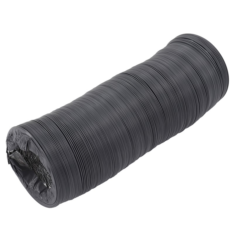 Flexible Aluminum Ducting Duct 1m Length with Clamp for Ventilation