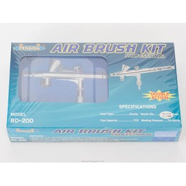 Double-Action Airbrush Fengda® BD-200 with Nozzle 0,2 mm