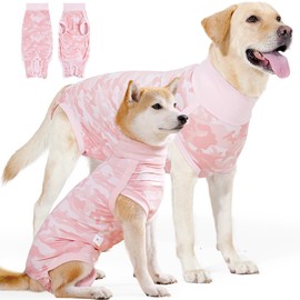 Yoolhamy Dog Bodysuit After Surgery, Castration Wound Protection Suits for Dogs Recovery Suit Ealstic for Female Dogs Body Suit After Surgery