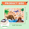 WERNNSAI Dinosaur Wooden Jigsaw Puzzles for Kids - Educational Toys