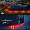 CREPOW Solar Dock Lights Driveway Deck Lights - 12 Packs