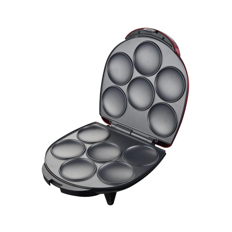 EUROSTAR AR601R 6-Serving Arepa Maker, Red