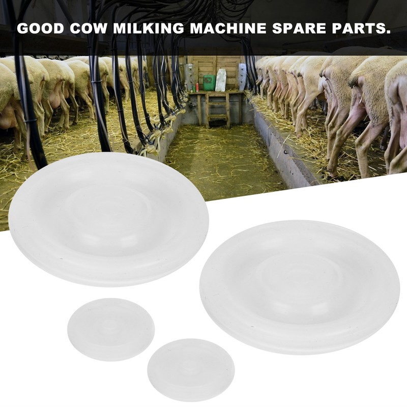 4pcs Rubber Cow Milking Pulsator Diaphragms for HLP07 Cow Milking