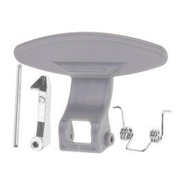 WHAMVOX Washing Machine Door Lock Accessory Black Door Handles Replacement Handle Set Drum Machine Parts