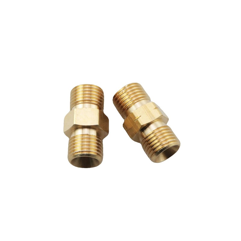heyous 4PCS Oxyacetyl Hose Coupler 9/16inch-18 LH and RH Brass