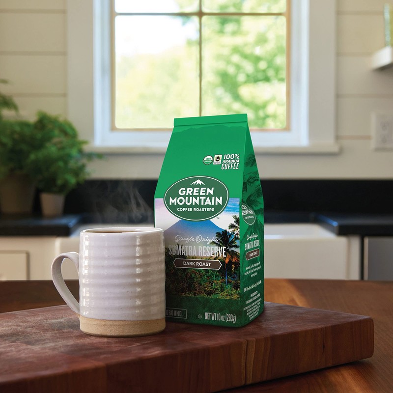 Green Mountain Coffee Roasters, Fair Trade Certified™ Organic, Sumatra Reserve,