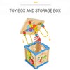 Early Educational Wooden Bead Maze Shape Sorter Activity Cube Gifts