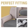 H.VERSAILTEX Individual Seat Covers Stretch Couch Covers for 3 Cushion
