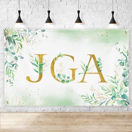 MEJOSER Hen Party Decoration Women XXL Banner 180 x 110 cm Stag Night Women Decoration Green Photo Background Prop Bride to Be Hen Party Wedding Team Bride Bachelorette JGA Accessories