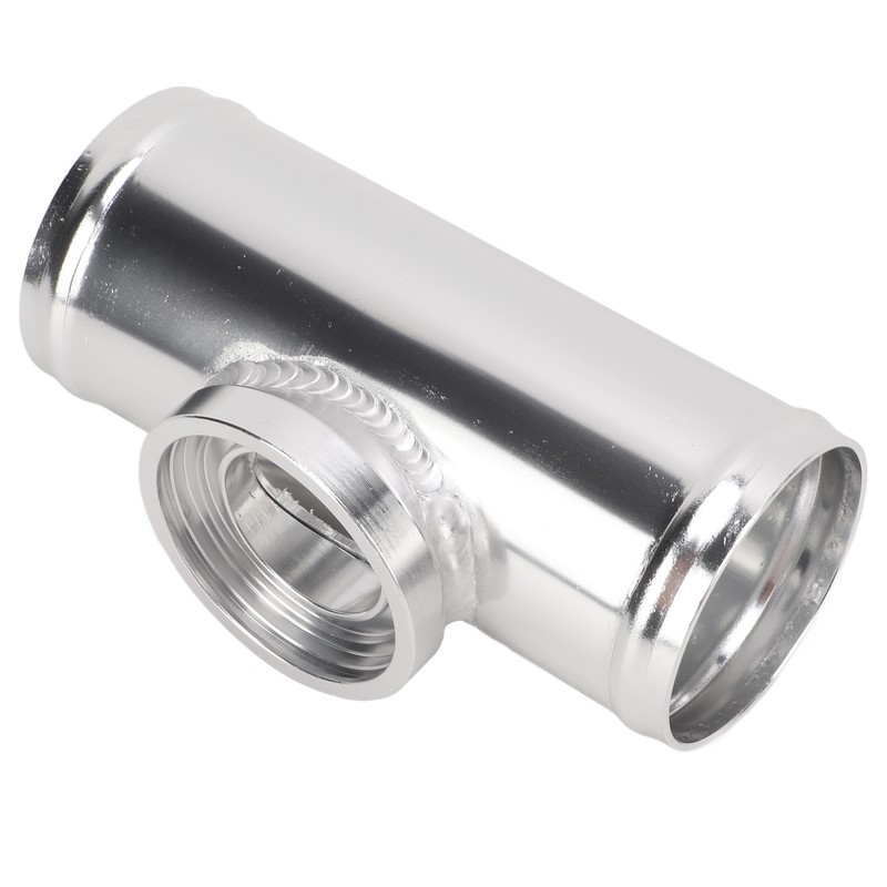 2.5in Blow Off Valve Flange Aluminum Alloy Silver Rustproof Universal