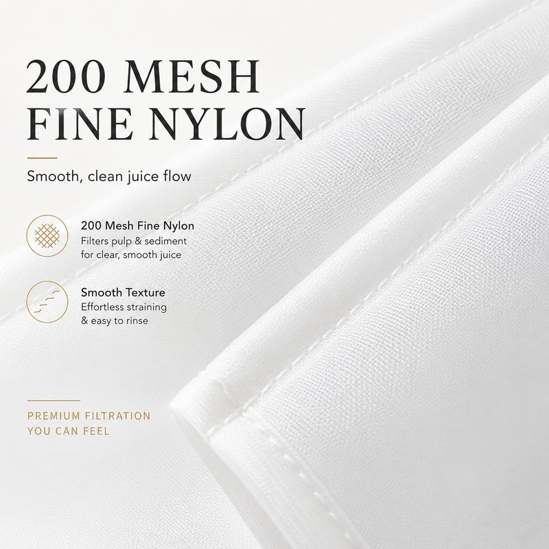 Juicer Bags for Cast Iron Juicer 10 Pack - 200