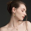 CWVHQ Clown Circus Clown Pendant Earrings Colorful Weird Stud Earrings