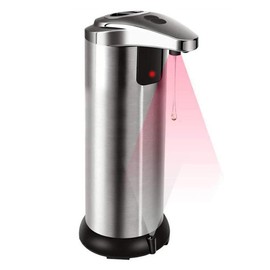 Automatic Soap Liquid Dispenser Handsfree Touchless IR Sensor Hand Wash Steel AU