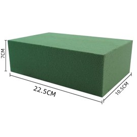 Ximoryn Ximoryn Floral Foam Blocks Pack of 3 Green Wet & Dry Flower Foam for Fresh (22 * 10 * 7CM) & Artificial Flower Arrangement, Plant Foam, Florist Supplies for DIYs, Arts, Crafts & Weddings