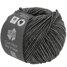 LANA GROSSA Cool Wool Big Vintage Merino Classic with Tone-on-tone Colour Effect, Hand Knitting Yarn Made of 100% Virgin Wool (Extra Fine Merino), 50 g Wool for Knitting and Crocheting, 120 m Yarn