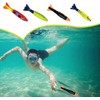 Uadme 4 Pcs Underwater Torpedo Rocket Throwing Swimming Diving Game